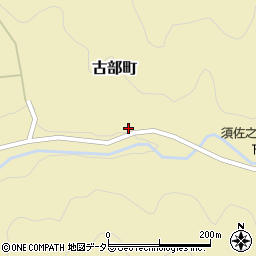愛知県岡崎市古部町古屋敷周辺の地図