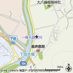 大阪府豊能郡能勢町平通65周辺の地図