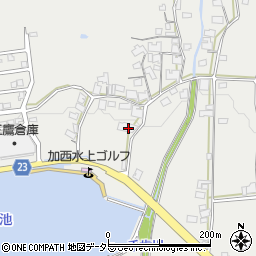 兵庫県加西市畑町1379-2周辺の地図