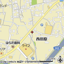 兵庫県神崎郡福崎町西田原1768-9周辺の地図