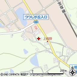 兵庫県三田市上相野685周辺の地図