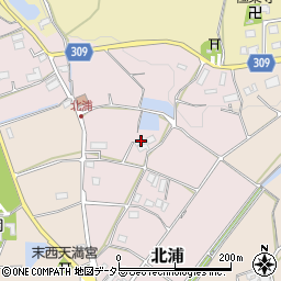 兵庫県三田市北浦139周辺の地図