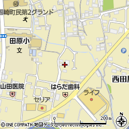 兵庫県神崎郡福崎町西田原1693周辺の地図