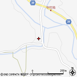 広島県庄原市口和町竹地谷851周辺の地図