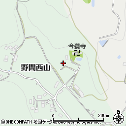 大阪府豊能郡能勢町野間西山165周辺の地図