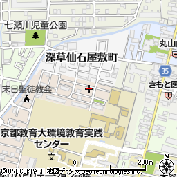 京都府京都市伏見区深草越後屋敷町62-33周辺の地図