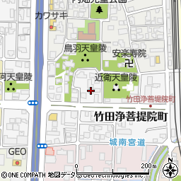 日本新薬京都支店周辺の地図