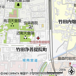 株式会社ヤサカ京都支店周辺の地図