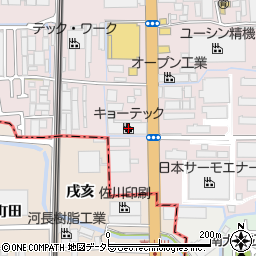 京都府京都市南区久世殿城町334周辺の地図