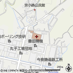静岡給食センター周辺の地図