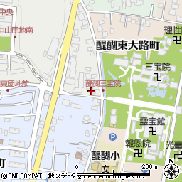 京都府京都市伏見区醍醐中山町22周辺の地図