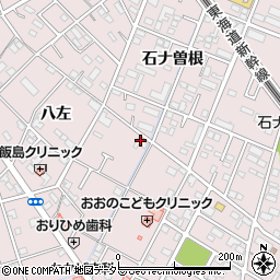 愛知県安城市横山町八左220周辺の地図