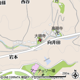 大徳寺周辺の地図