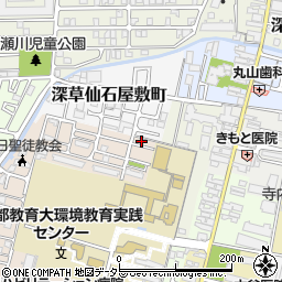 京都府京都市伏見区深草越後屋敷町62-17周辺の地図