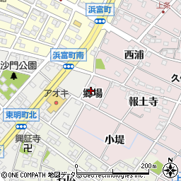 愛知県安城市上条町郷場24周辺の地図