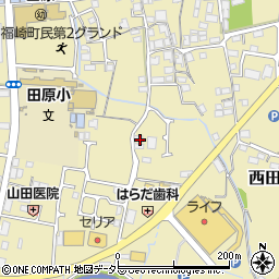 兵庫県神崎郡福崎町西田原1693-2周辺の地図
