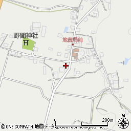 大阪府豊能郡能勢町地黄296周辺の地図