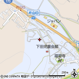 大阪府豊能郡能勢町下田92周辺の地図