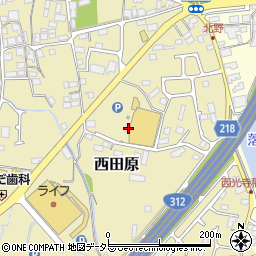 兵庫県神崎郡福崎町西田原1836-1周辺の地図