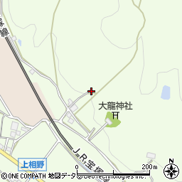 兵庫県三田市上相野602周辺の地図