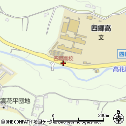 四郷高校周辺の地図