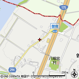 兵庫県加東市曽我289周辺の地図