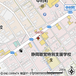 かさねとんかつ かつ銀 静岡SBS通り店周辺の地図