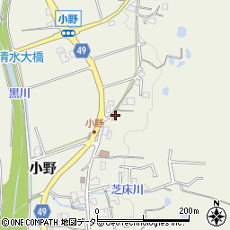兵庫県三田市小野567周辺の地図