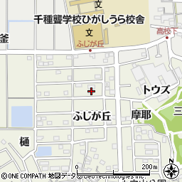 愛知県知多郡東浦町藤江ふじが丘5周辺の地図