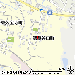 京都府京都市伏見区深草谷口町周辺の地図