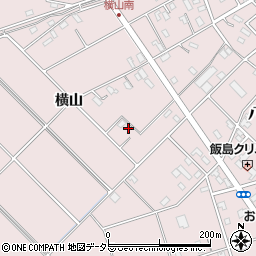 愛知県安城市横山町横山198周辺の地図