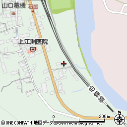 岡山県新見市石蟹36-1周辺の地図