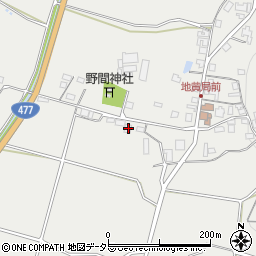 大阪府豊能郡能勢町地黄281周辺の地図