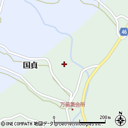 岡山県美作市万善751周辺の地図