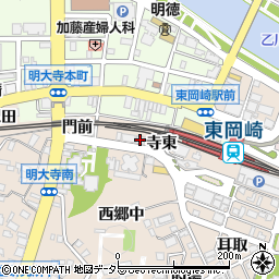 河合塾岡崎現役館周辺の地図