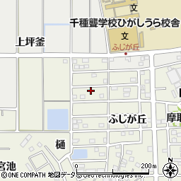 愛知県知多郡東浦町藤江ふじが丘6周辺の地図