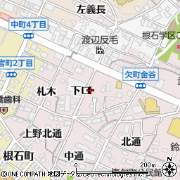 マンマチャオ岡崎欠町店周辺の地図