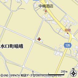 滋賀県甲賀市水口町嶬峨803周辺の地図