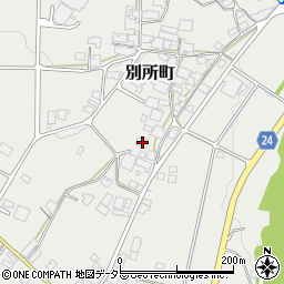 兵庫県加西市別所町339周辺の地図