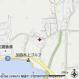 兵庫県加西市畑町1374周辺の地図