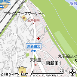 赤堀洋服店周辺の地図