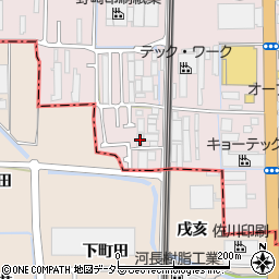 喜多商店周辺の地図