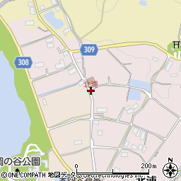 北浦周辺の地図