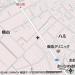 愛知県安城市横山町横山203周辺の地図