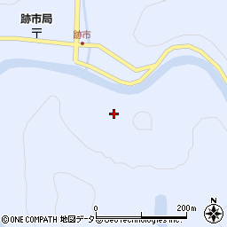 島根県江津市跡市町小田周辺の地図
