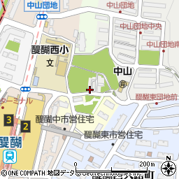 京都府京都市伏見区醍醐中山町64-13周辺の地図