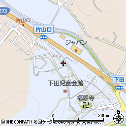大阪府豊能郡能勢町下田82周辺の地図