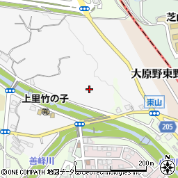 新上里橋周辺の地図