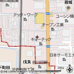 京都府京都市南区久世殿城町333周辺の地図
