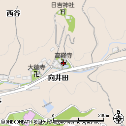 高隆寺周辺の地図